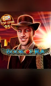 Book of Ra Deluxe Top Spin Max RTP Logo